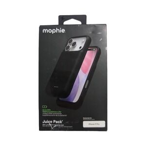 F2-N mophie Juice Pack for Apple iPhone‎ 17 Pro - Charging Case Black